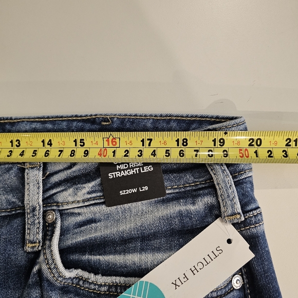 Silver Jeans Blue Straight Leg Denim - Picture 7 of 9